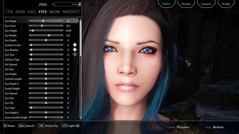 Eyes Brows Bug With High Poly Head Technical Support Skyrim