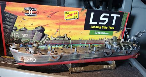 Lst Landing Ship Tank Plastic Model Military Ship