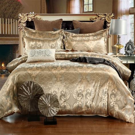 Transform the look of your room with gorgeous bed sets in a wide range of colours and designs. Luxury Bedding Sets Queen King Size Jacquard Duvet Cover ...
