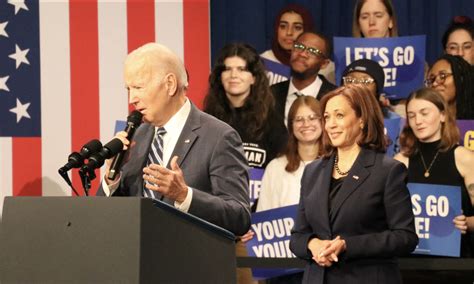 Biden And Harris Celebrate Democrats Midterm Performance At Dnc Event