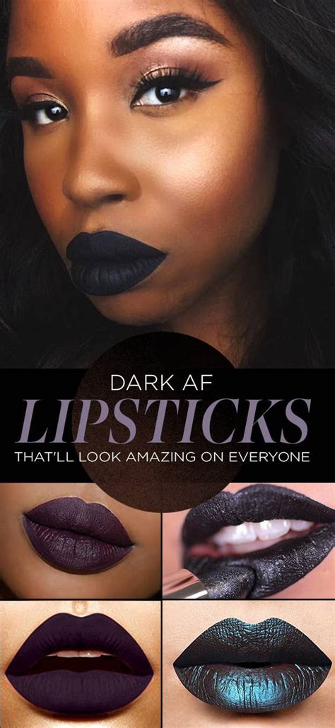 22 Dark Af Lipsticks Thatll Look Amazing On Everyone In 2023