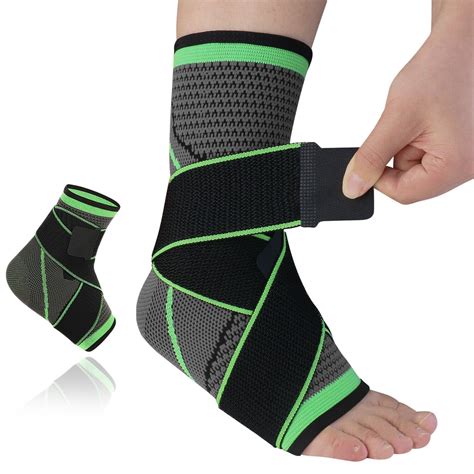 Ankle And Foot Brace Support Compression Sleeve Wrap Foot Plantar