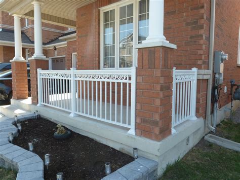 The front door is more than just the barrier that separates the inside of your home and the exterior. (5) Roman Columns. | Aluminum Railings Toronto