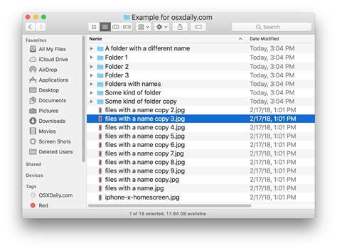 How to Keep Folders on Top When Sorting by Name in Mac OS Finder