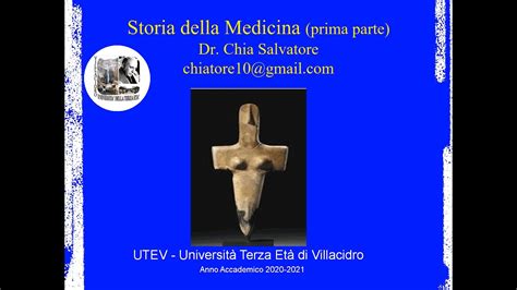 Storia Della Medicina Parte Prima Dr Salvatore Chia Youtube