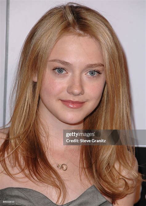 dakota fanning arrives at the los angeles premiere of push at the news photo getty images