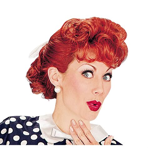 Wig398 I Love Lucy Ad Scanngo Party City