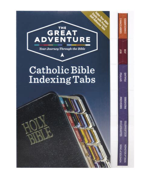 The Great Adventure Catholic Bible Indexing Tabs Celtic Cove Catholic