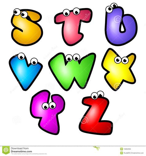 17 Free Alphabet Font Cartoon Images Cartoon Letters Font Styles