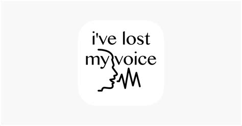 ‎app Store에서 제공하는 Ive Lost My Voice