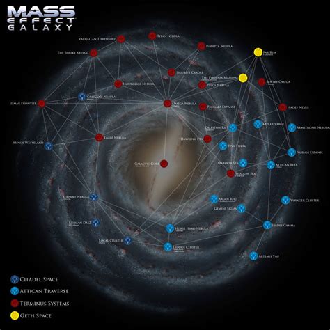 Mass Effect Galaxy Map By Dwebart On Deviantart
