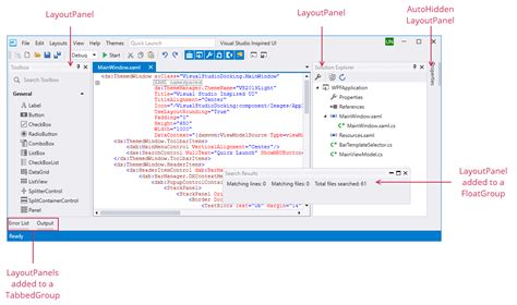 LayoutPanel Class WPF Controls DevExpress Documentation