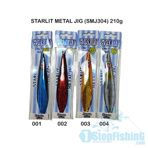 Starlit Metal Jig Smj304 210g 1stopfishing