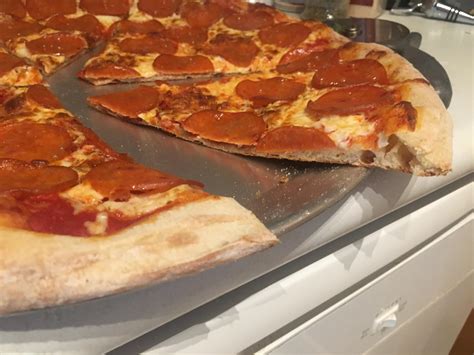 Homemade Pepperoni Thin Crust Pizza
