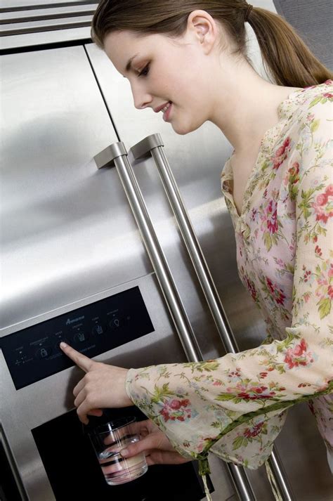 33 wide internal water dispenser uses mwf replacement filter delivers filtered water with one touch led lighting find exactly what youve been looking for under crisp, clear… Running a Water Line for a Refrigerator Icemaker and Water ...