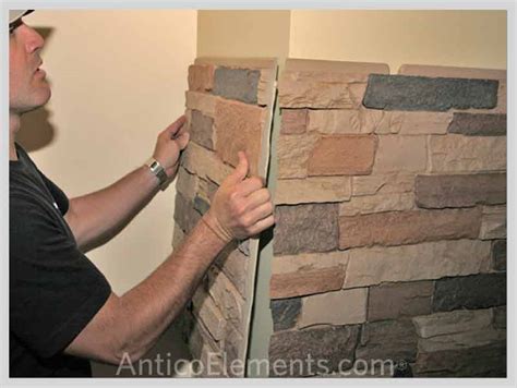 Installing Faux Stone Panels Made Easy Antico Elements Blog