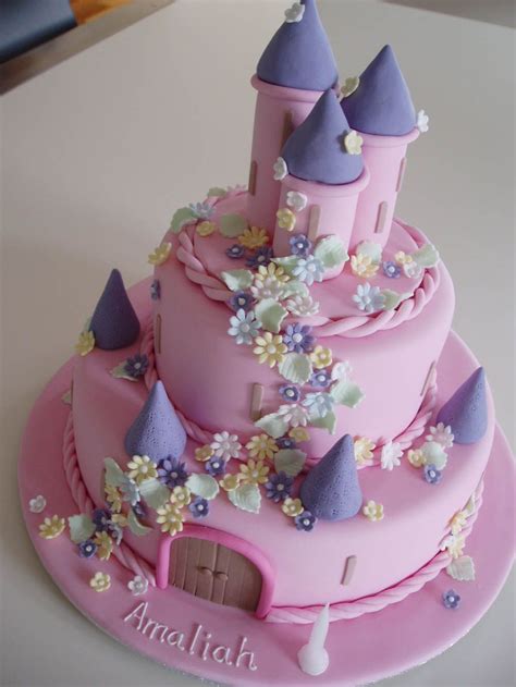 Pink Princess Castle Cake Princess Castle Cake Girl Cakes Castle Cake