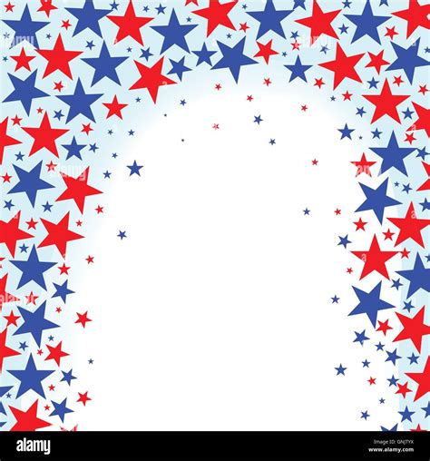 Red White Blue Stars Stock Vector Image And Art Alamy