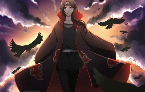 We have a massive amount of hd images that will make your computer or smartphone. Wallpaper clouds, birds, crows, naruto, art, Uchiha Itachi ...
