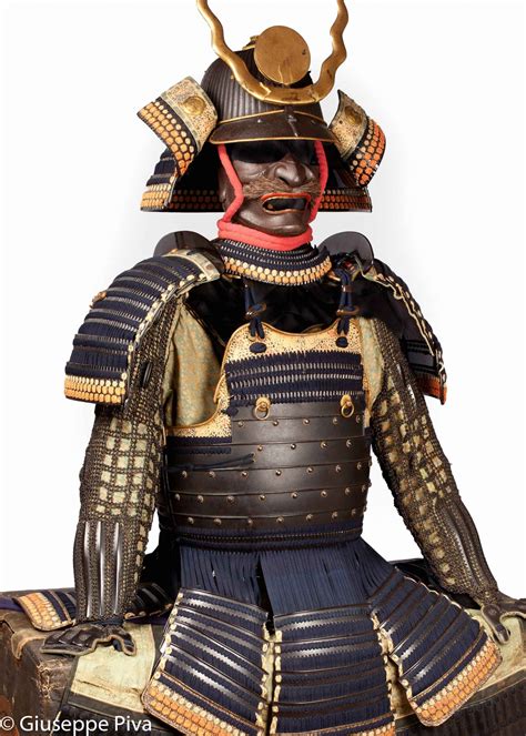 Samurai Armor With Riveted Cuirass Japanese Antiques Samurai Art