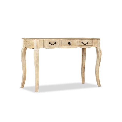 Table Console Bois De Manguier Massif X X Cm Vidaxl Prix