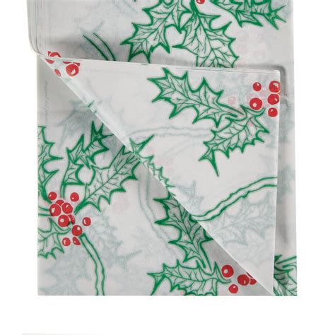 Christmas Holly Tissue Paper Packaging Products Online