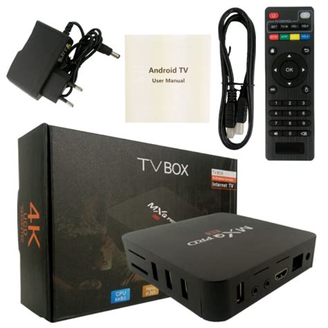 Buy Android 11 4k 1gb 8gb Android Tv Ott Box Mxqpro 5g