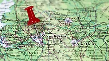 Mapa de Manchester - Inglaterra