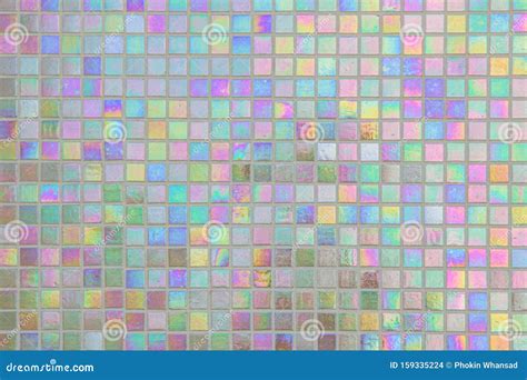 Colorful Rainbow Ceramic Wall And Floor Tiles Abstract Background Design Geometric Mosaic