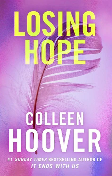 Losing Hope By Colleen Hoover Paperback Book Free Shipping