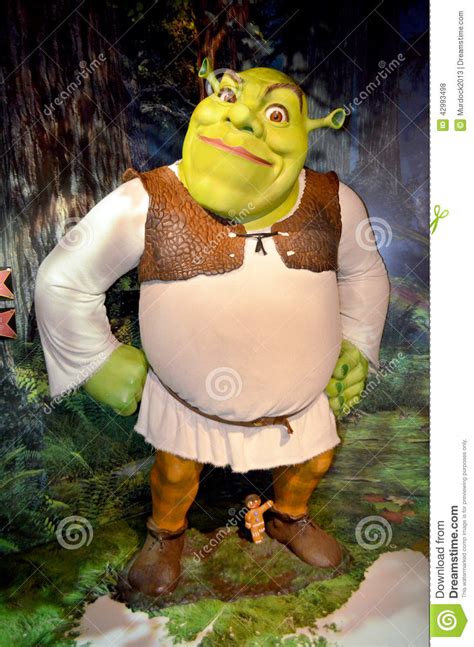Shrek At Madame Tussauds Editorial Stock Photo Image Of Movie 42993498