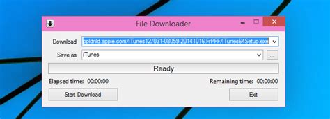 Download Files And View Progress Without A Browser With File Downloader