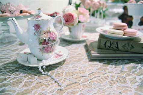 Hearts And Cookies Rustic Afternoon Tea Bridal Wedding Shower Party Ideas Photo Of