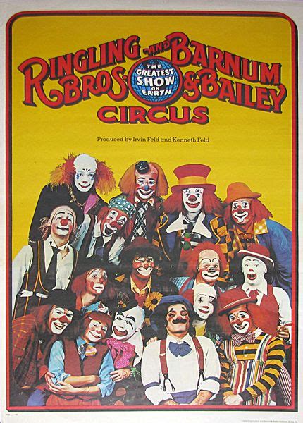 60 Ringling Bros And Barnum And Bailey Circus Clowns Ideas Circus