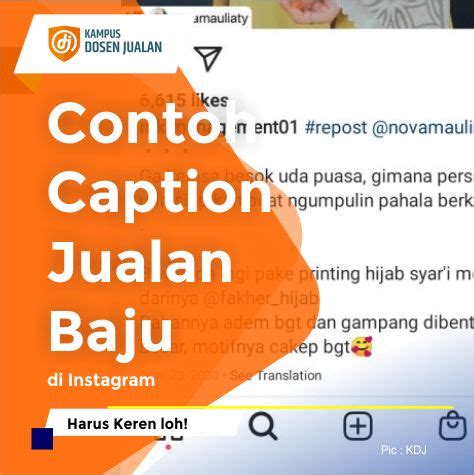 Contoh Caption Jualan Baju Di Instagram | Sekolah digital marketing terbaik di Jogja - Jakarta