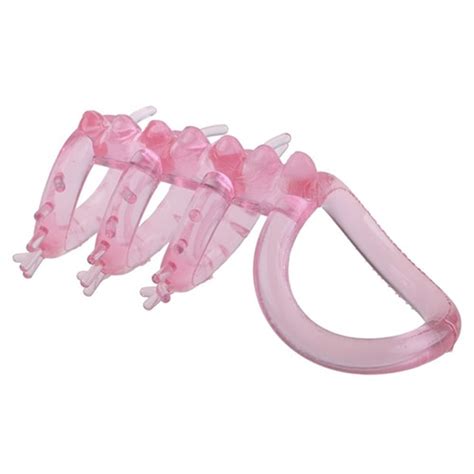 New Arrival Mens Penis Sleeves Silicone Finger Cock Ring Penis Sex
