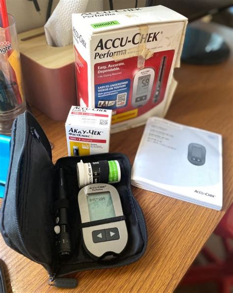 Accu Chek Performa Blood Glucose Meter And Lancing Device Health