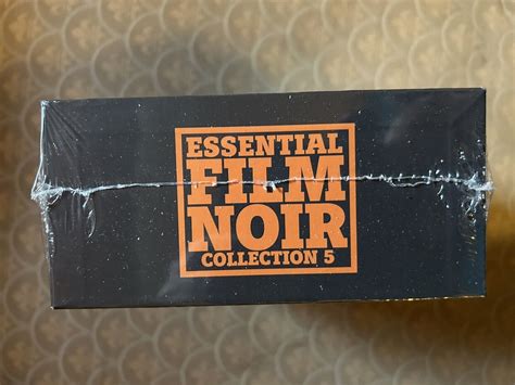 Essential Film Noir Collection 5 Imprint 4 Blu Ray Movies Hard Case Box