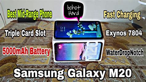 Samsung Galaxy M20 Unboxing And First Look Best Mid Range Phone