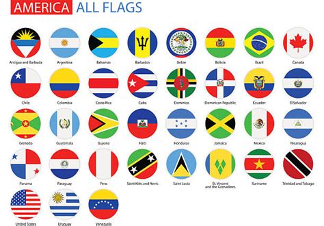 The World Flags Icon Vector Illustrations Royalty Free Vector Graphics