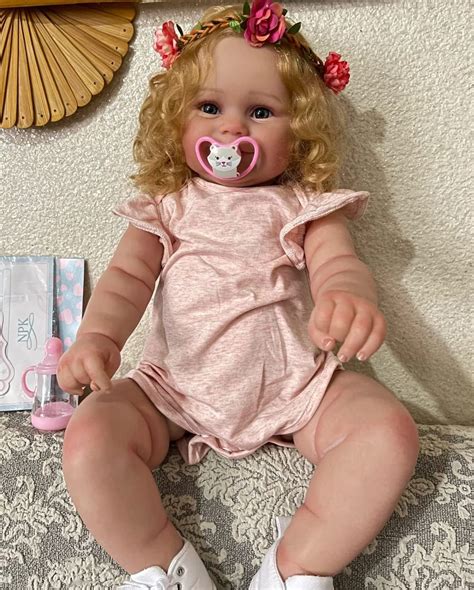 Pinky Reborn Baby Doll 20 Inch Newborn Baby Dolls Toddler