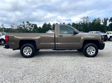 Used 2015 Chevrolet Silverado 1500 Reg Cab Long Bed 4wd For Sale In