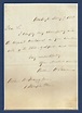 William H. Seward Signed Letter, 1858 - Uncle Davey's Americana
