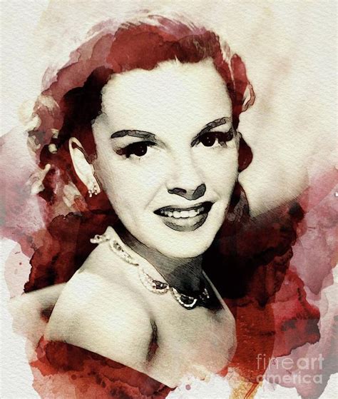 judy digital art judy garland vintage actress by john springfield judy garland judy vintage