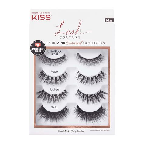 Kiss Usa Lash Couture Faux Mink Curated Collection Influencer Picks