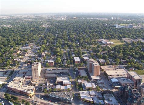 Фото Downtown Arlington Heights Aerial Photo в городе Арлингтон Хейгтс