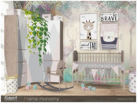 The Sims Resource Nana Nursery By Severinka • Sims 4 Downloads