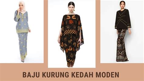 √ 30 Baju Kurung Kedah Moden Elegant Terkini 2023