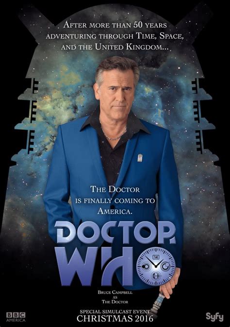 Bruce Campbells Awesome Doctor Who April Fools Announcement — Geektyrant