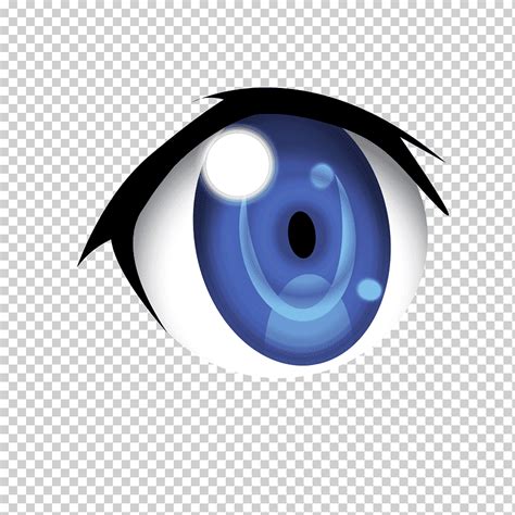 Ojo Humano Anime Dibujo Ojos Azul Gente Dibujos Animados Png Klipartz